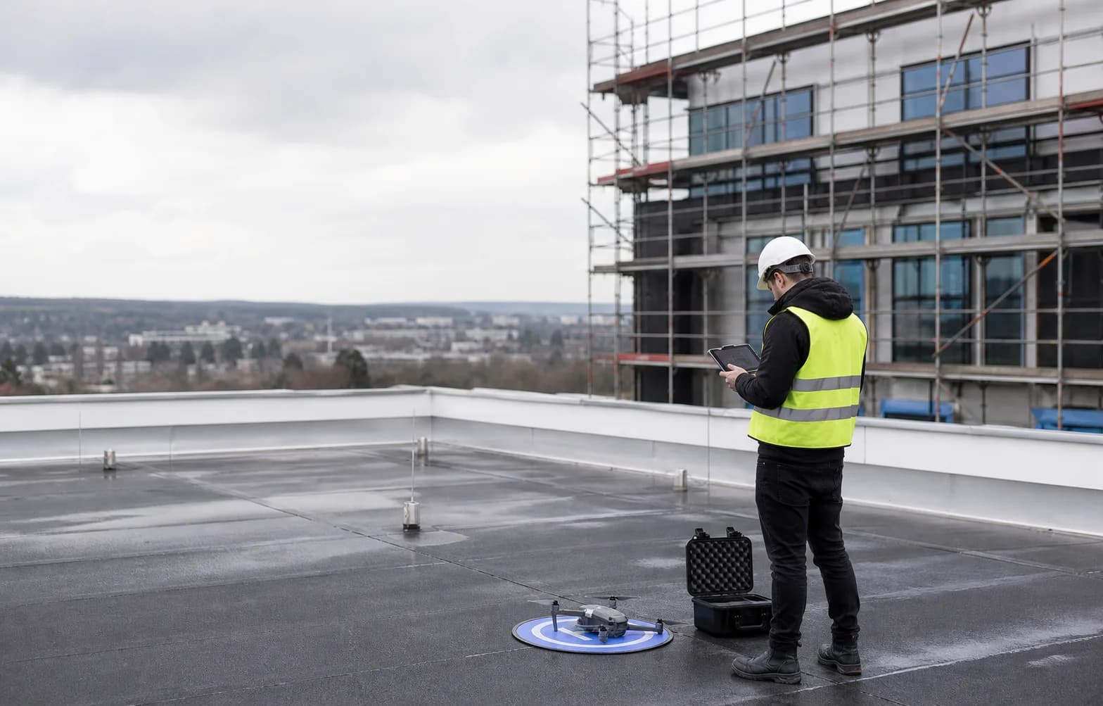 On-site flight – Mainz