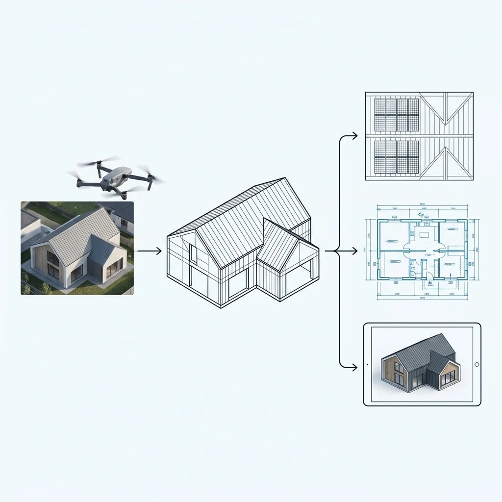 Voxelia 3D solutions overview - From drone imagery to usable 3D handoffs