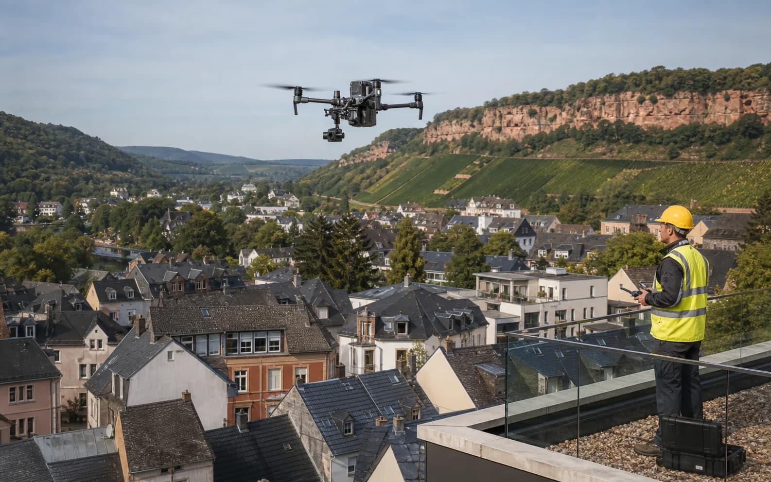 Drone surveying in Bad Kreuznach