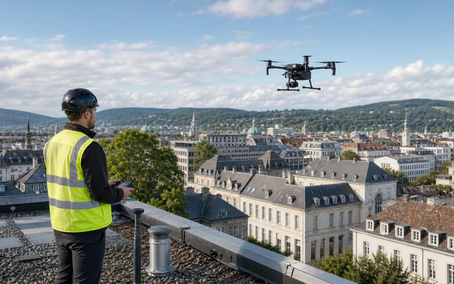 Drone surveying in Wiesbaden